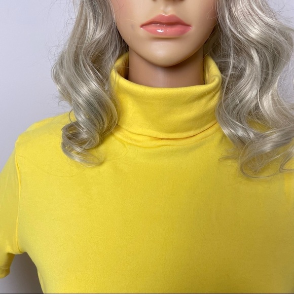 Hieasyfit NWT Thermal Undershirt Base Layer Turtleneck Long Sleeves Yellow sz M - Picture 2 of 12